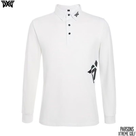 PXG 7종 남성 허리라인 긴팔 카라 티셔츠